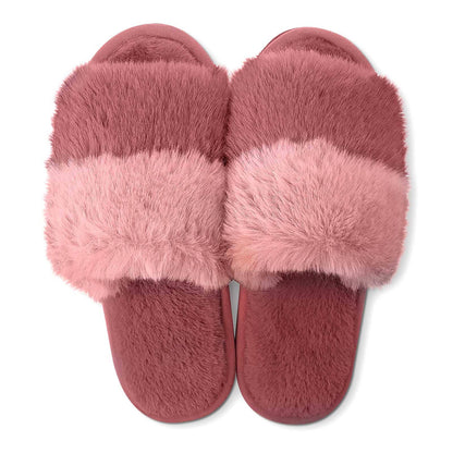 Cotton Candy Puff Slippers