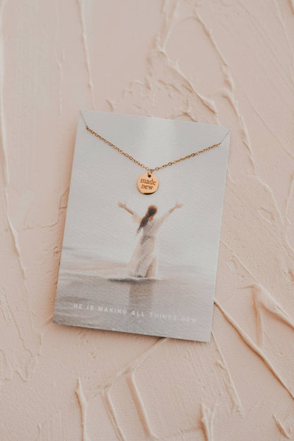 Made New Disc Necklace | Christian Jewelry