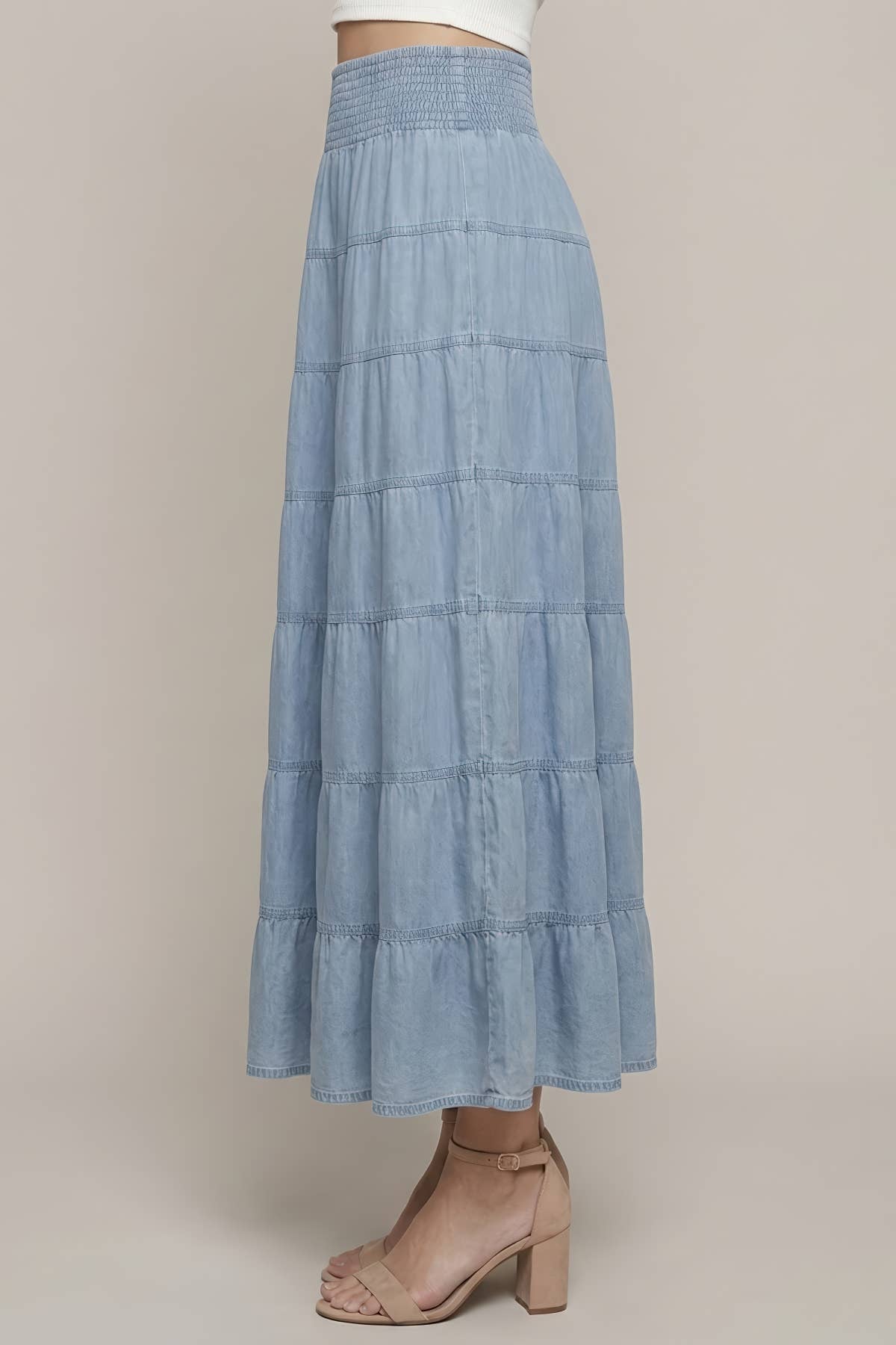 Juliette Tiered Maxi Skirt