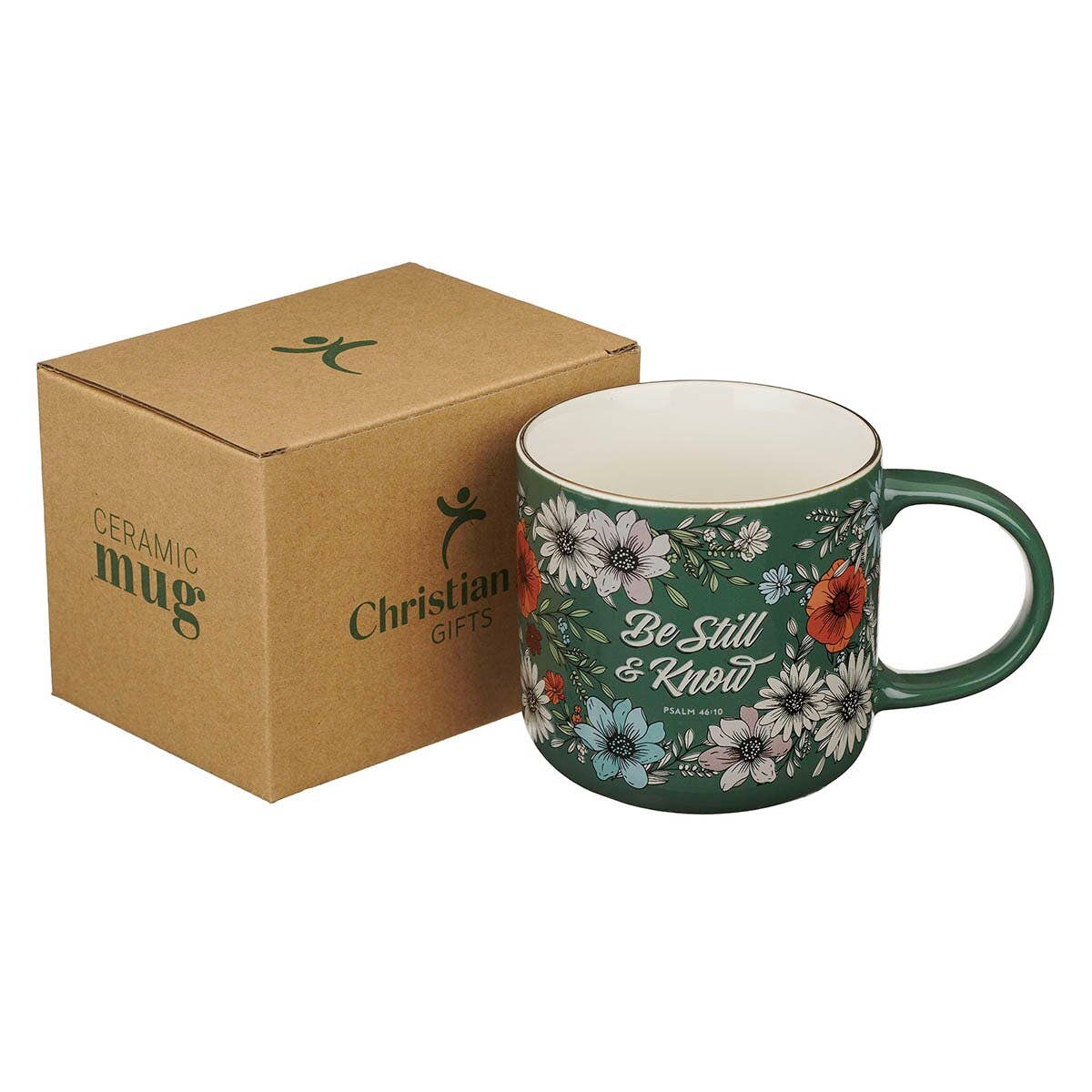 Mug Teal Be Still &amp; Know Ps. 46:10