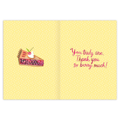 Sweet As Pie Thank You Card