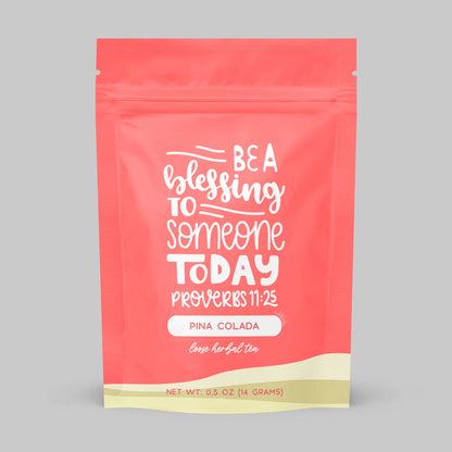 Bible Verse Tea Gift Box | Tea Gift Box Samples