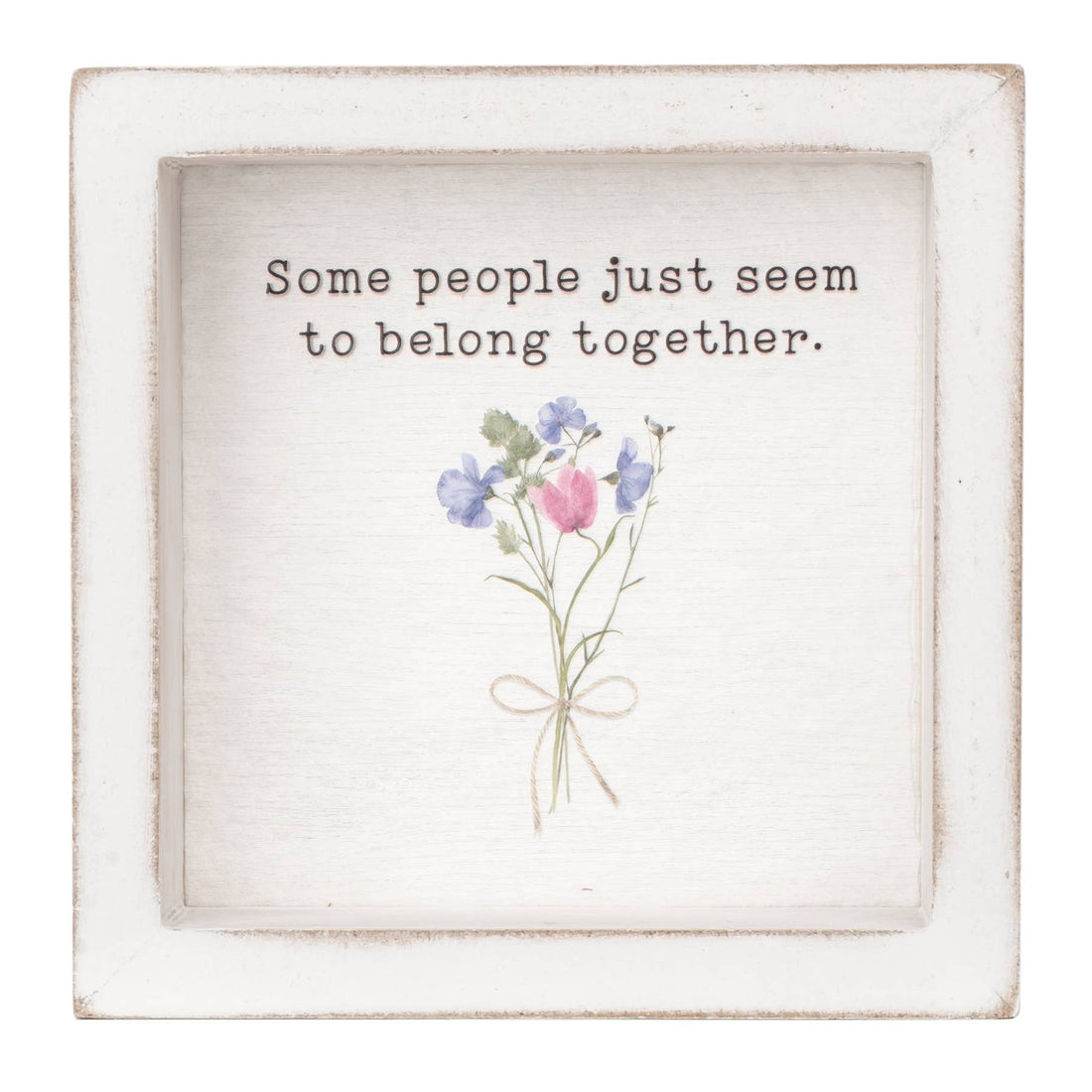 Belong Together Shadow Box
