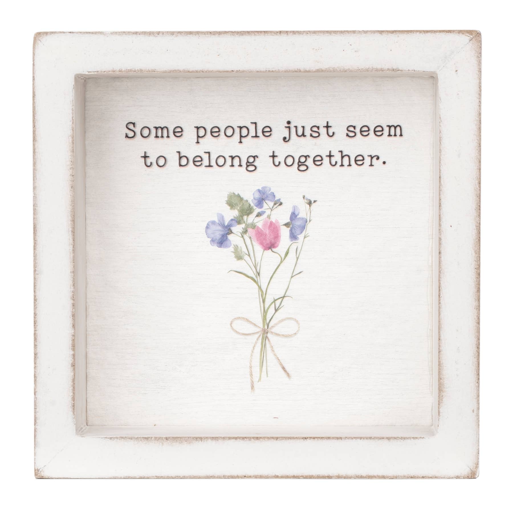 Belong Together Shadow Box