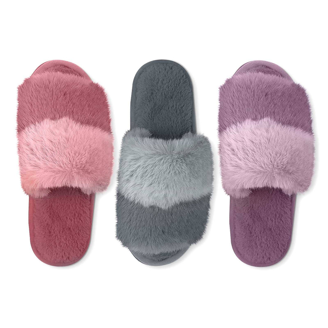 Cotton Candy Puff Slippers