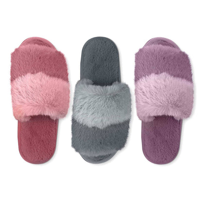 Cotton Candy Puff Slippers