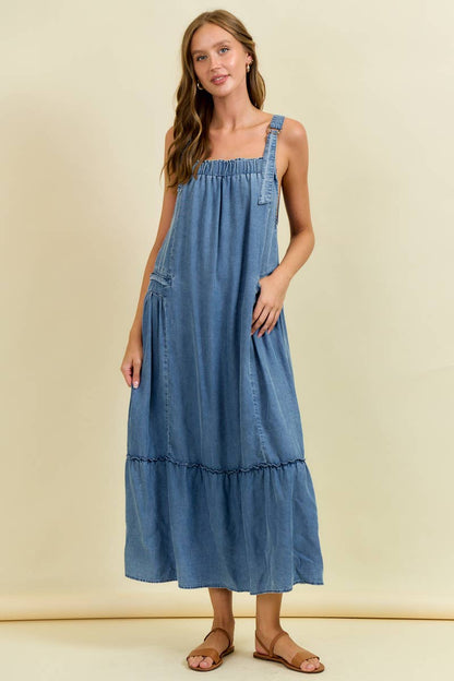 Josephine Maxi Overall Dress