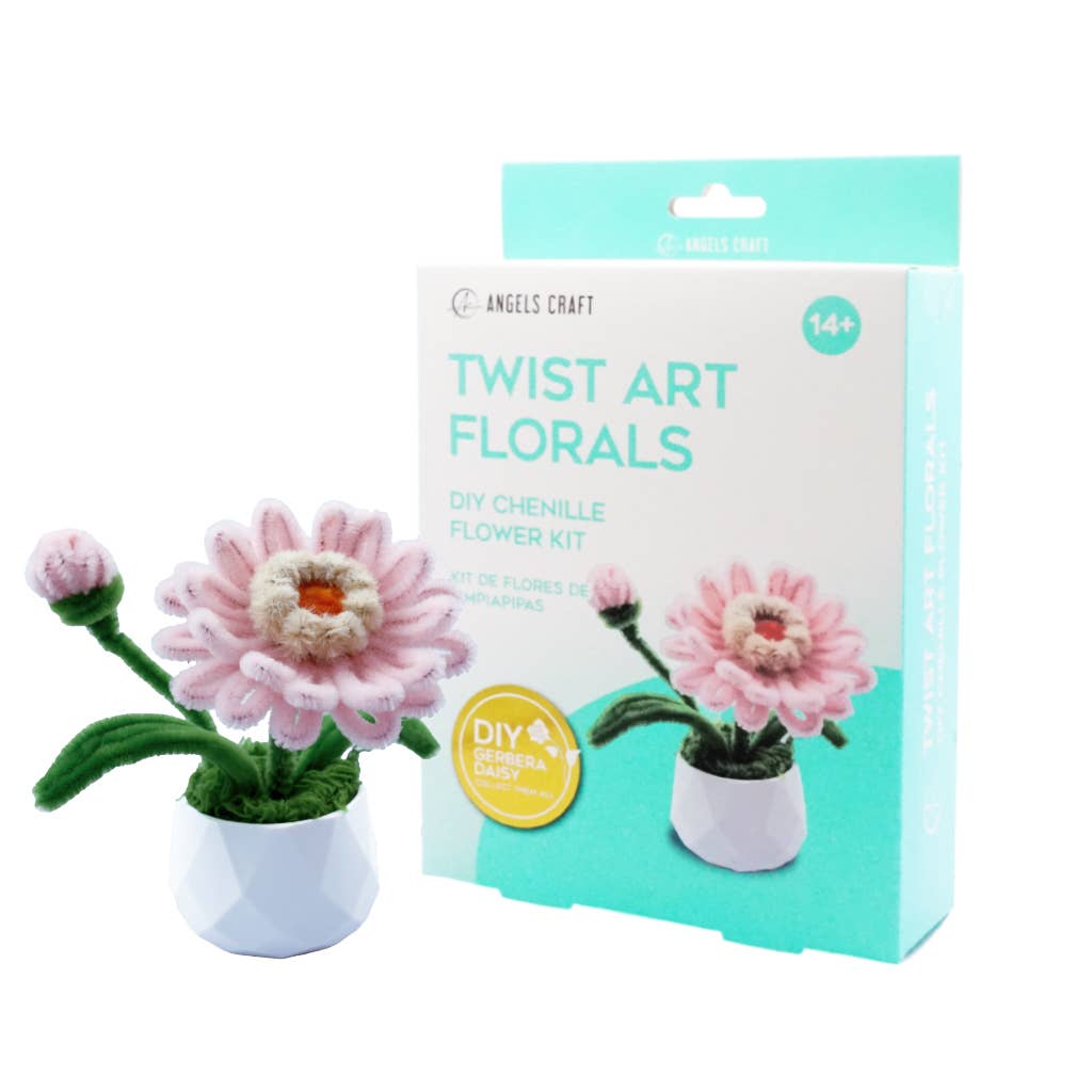 Gerbera Twist Art Floral DIY Kit