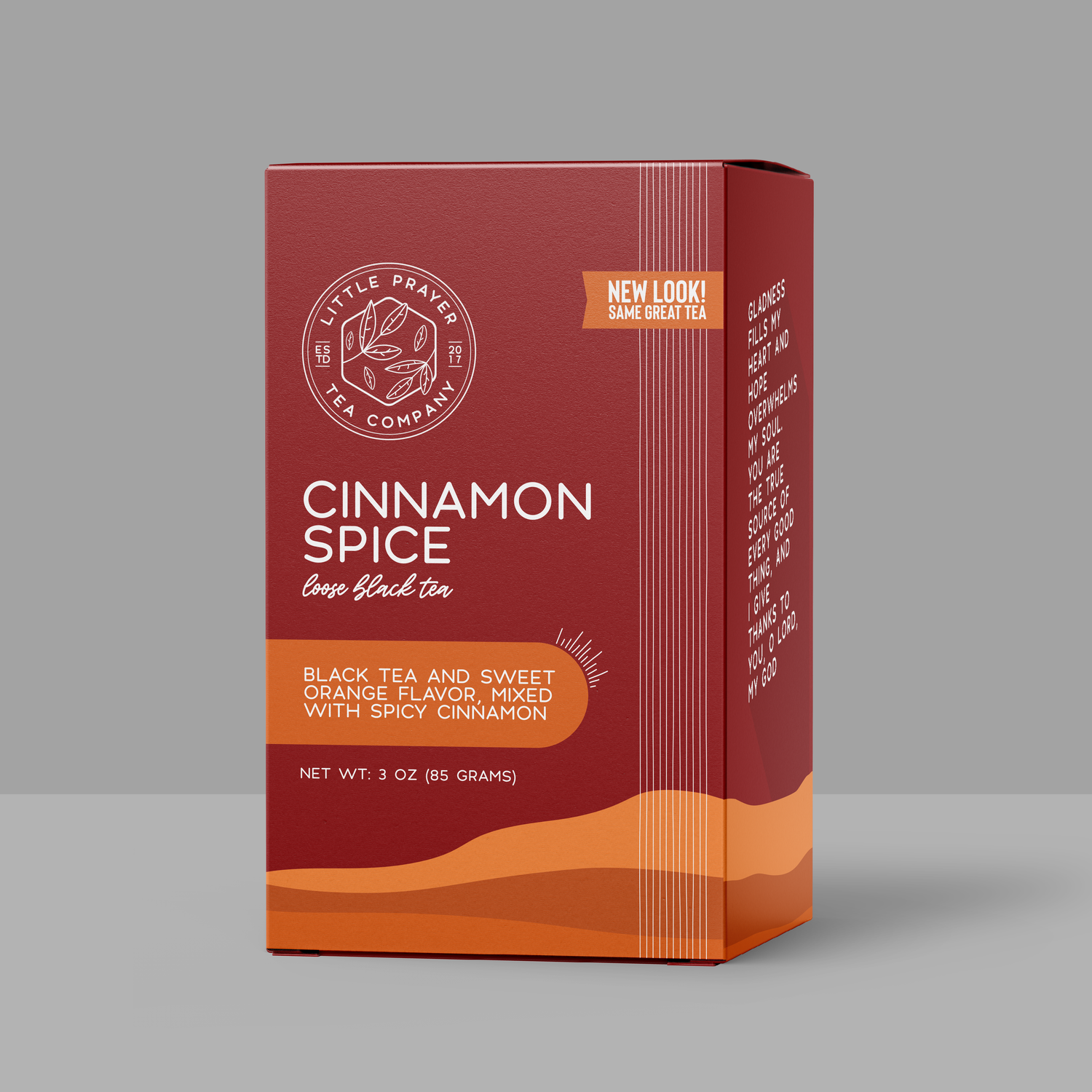 Cinnamon Spice Black Tea - Orange Spice Tea