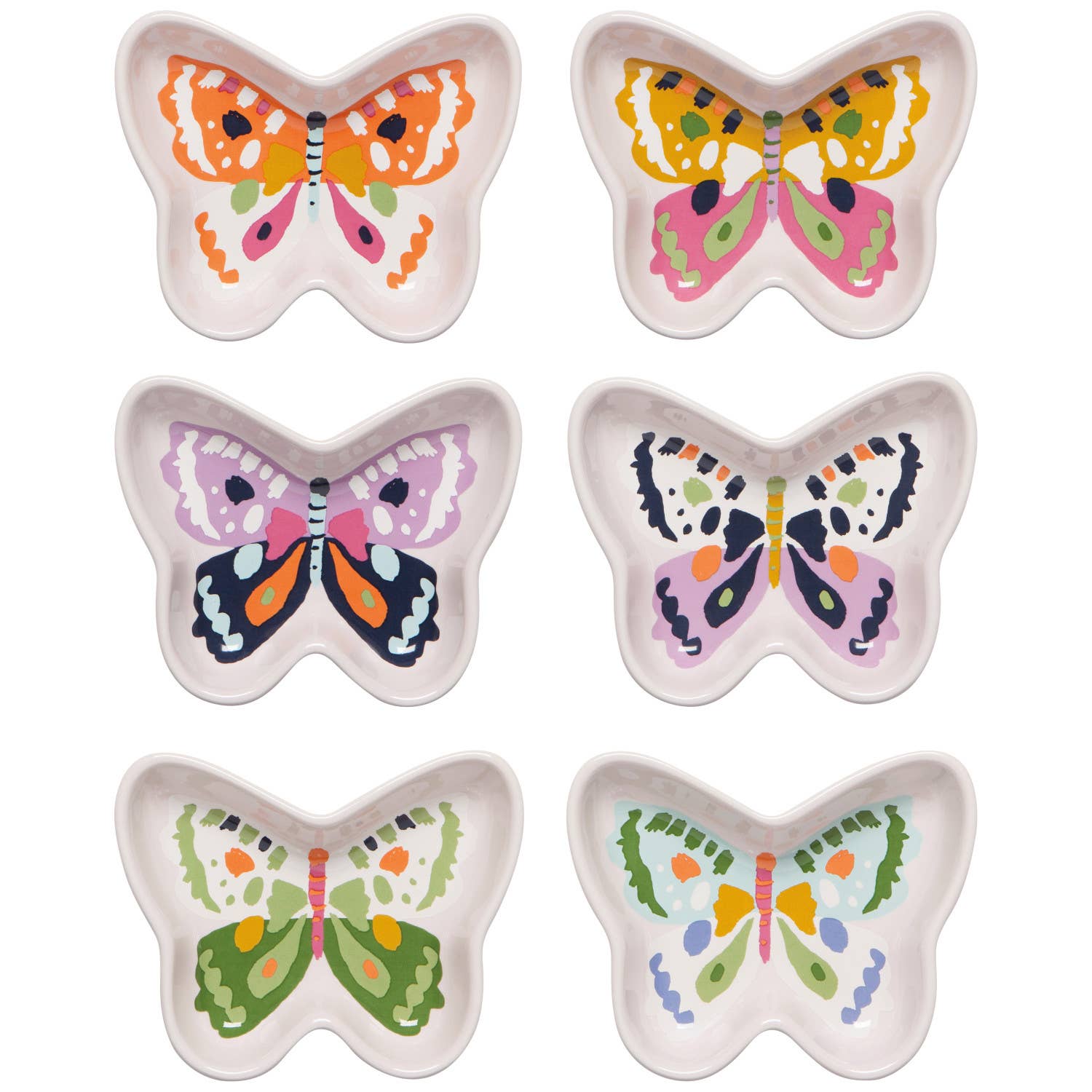 Flutter By Shaped Pinch Bowls