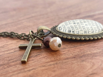 The Lord Bless You and Keep You Blessing Necklace