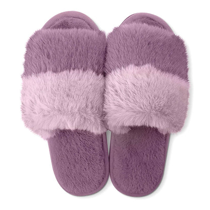 Cotton Candy Puff Slippers