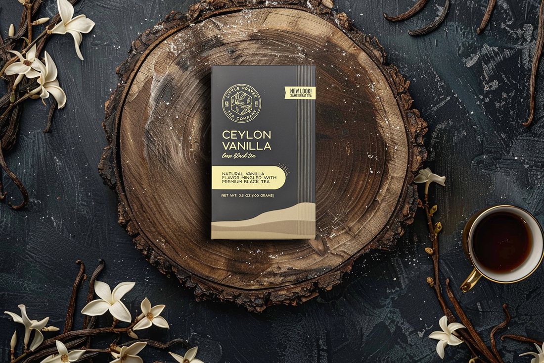 Vanilla Black Tea - Ceylon Vanilla Loose Leaf Black Tea