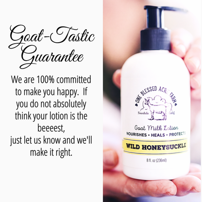 Wild Honeysuckle Goat Milk Lotion