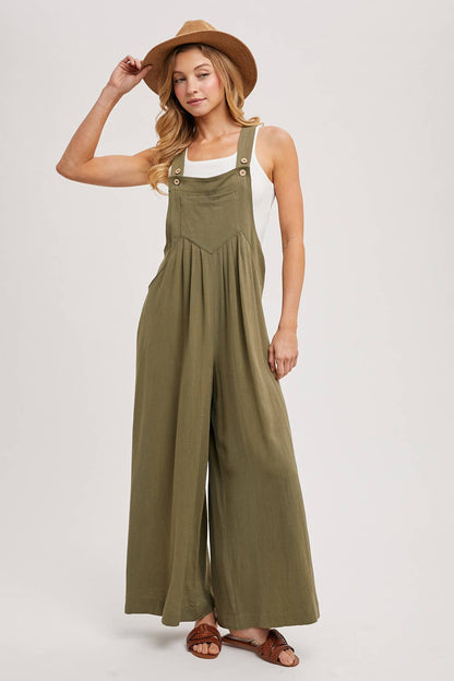 Wren Flowy Wide Leg Overalls
