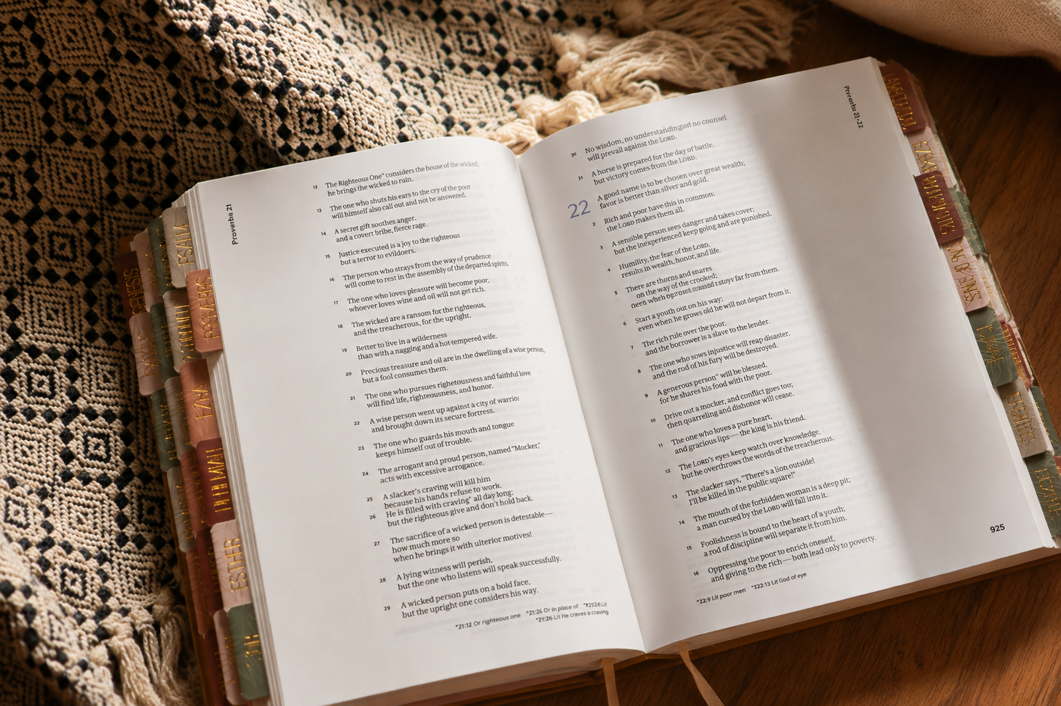 Bible Tabs — Earth Tone + Gold Foil