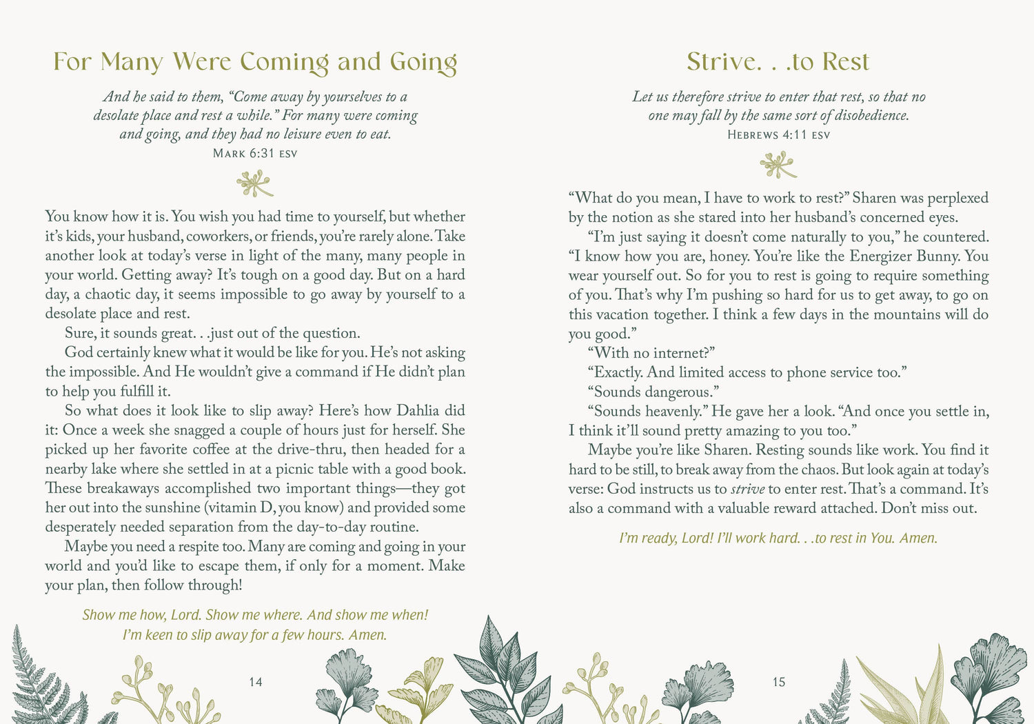 Devotions to Quiet Your Soul