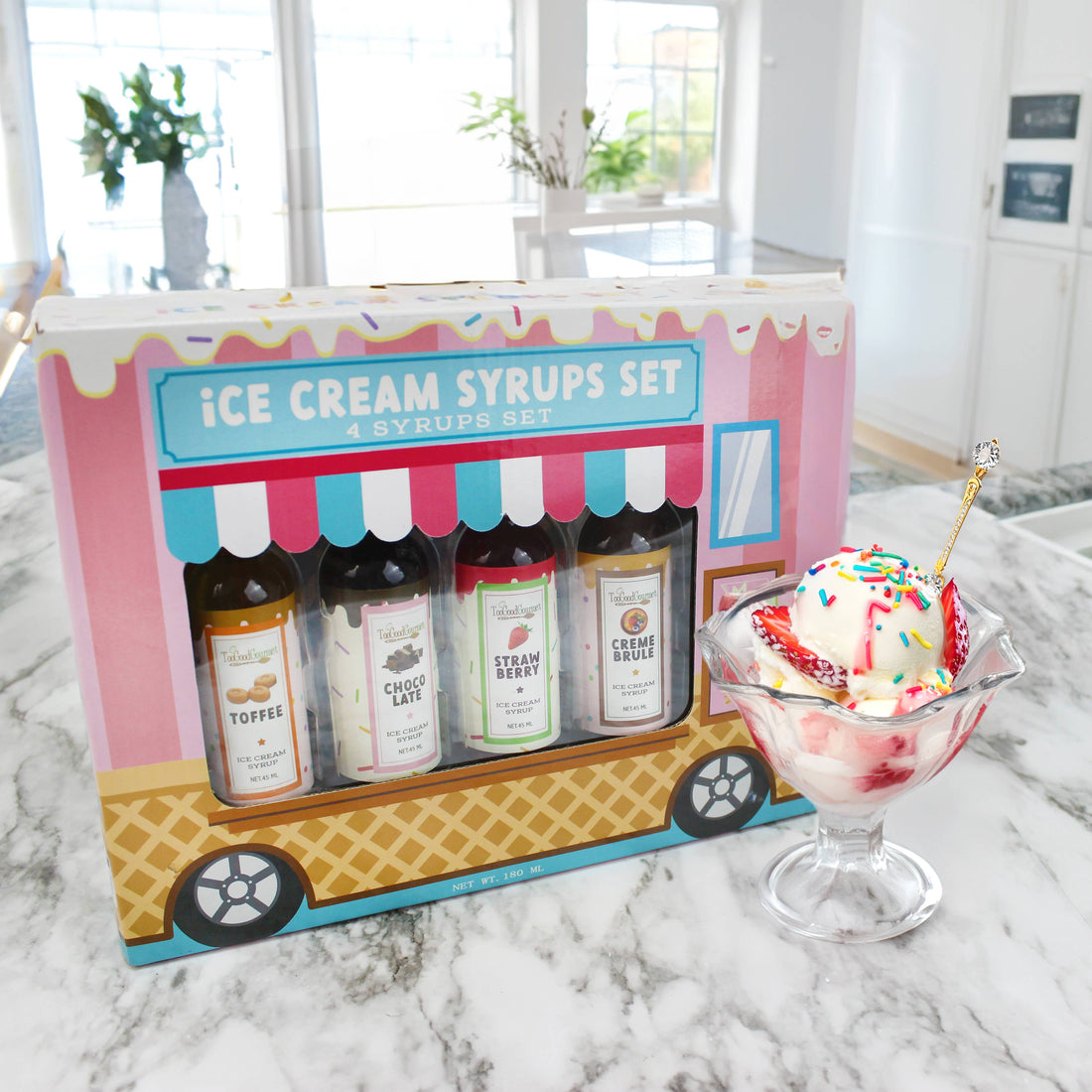 Ice Cream Lover’s Syrup Gift Set