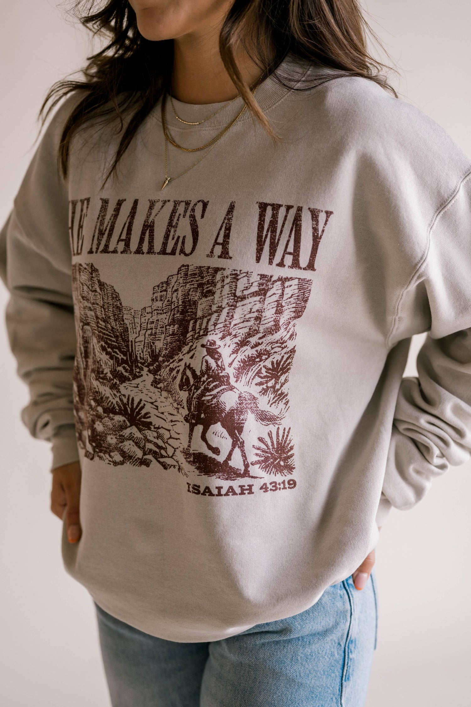 He Makes A Way Pullover