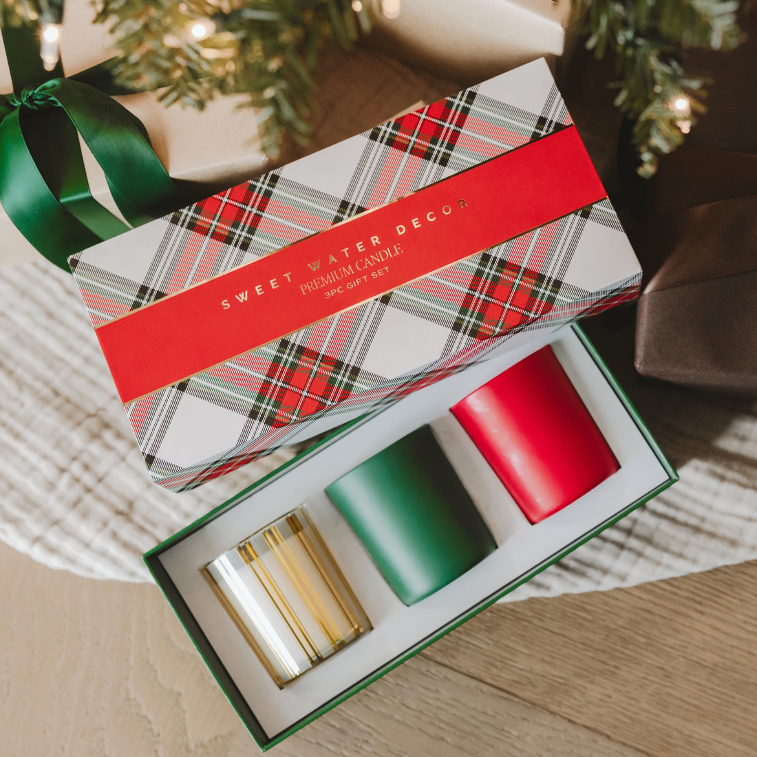 Christmas Candle Gift Box Set