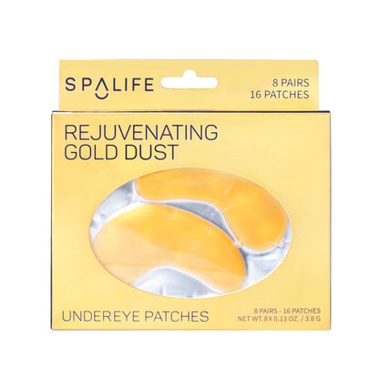 Rejuvenating Gold Dust Under Eye Patches | 8 Pack
