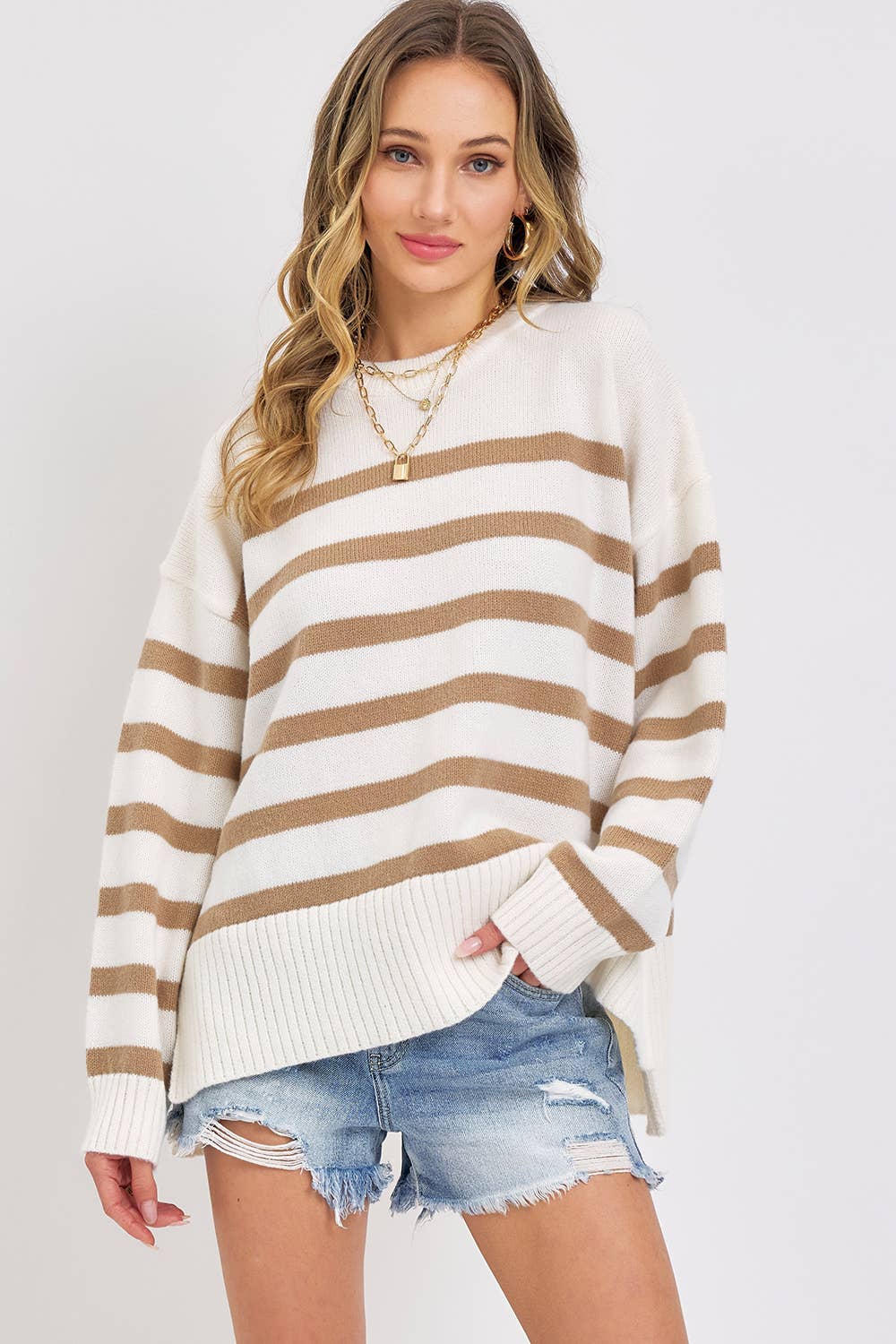 Honey Striped Sweater