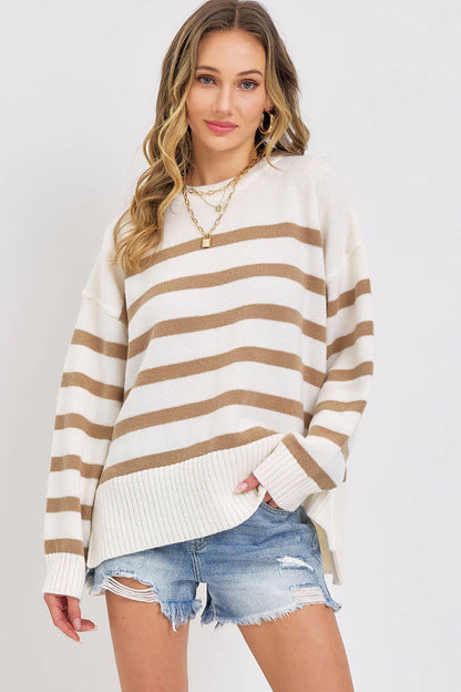 Honey Striped Sweater