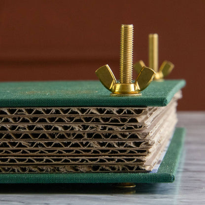 The Botanical Flower Press – Linen Cover &amp; Gold Foil