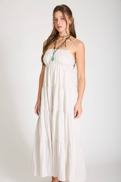 Gracie Tiered Midi Dress