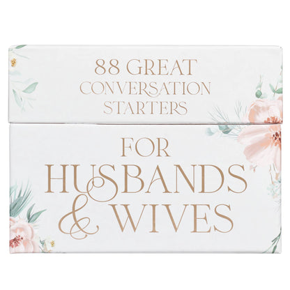 88 Great Conversations Starters for Husbands &amp; Wives