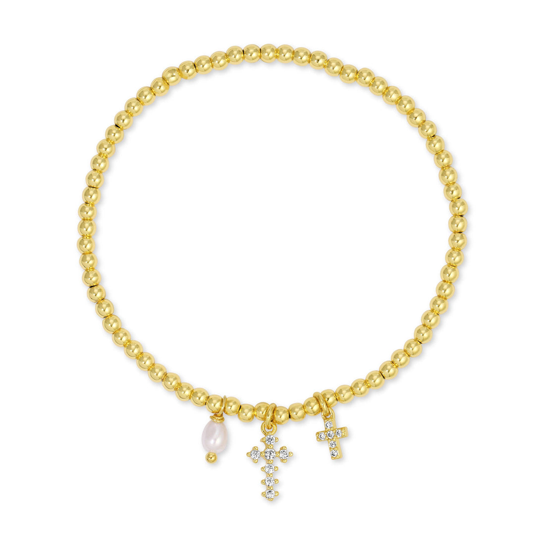 Divine Grace Charm Stretch Bracelet