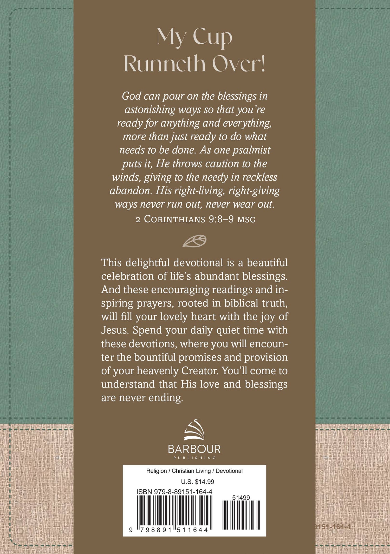 Fill My Cup, Lord