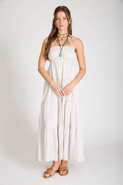 Gracie Tiered Midi Dress