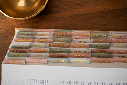 Bible Tabs — Spring Floral + Gold