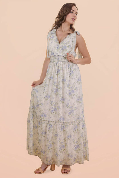 Eloise Floral Printed Midi Dress