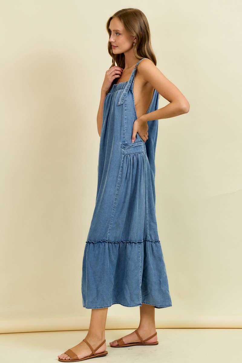 Josephine Maxi Overall Dress