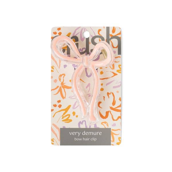 Crush Very Demure Bow Hair Clip