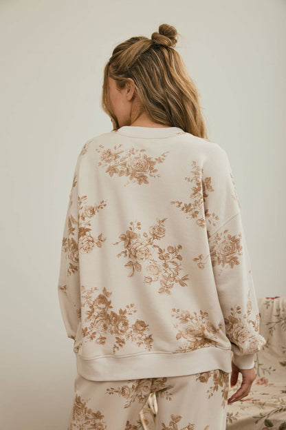 Magnolia Floral Toile Lounge Set