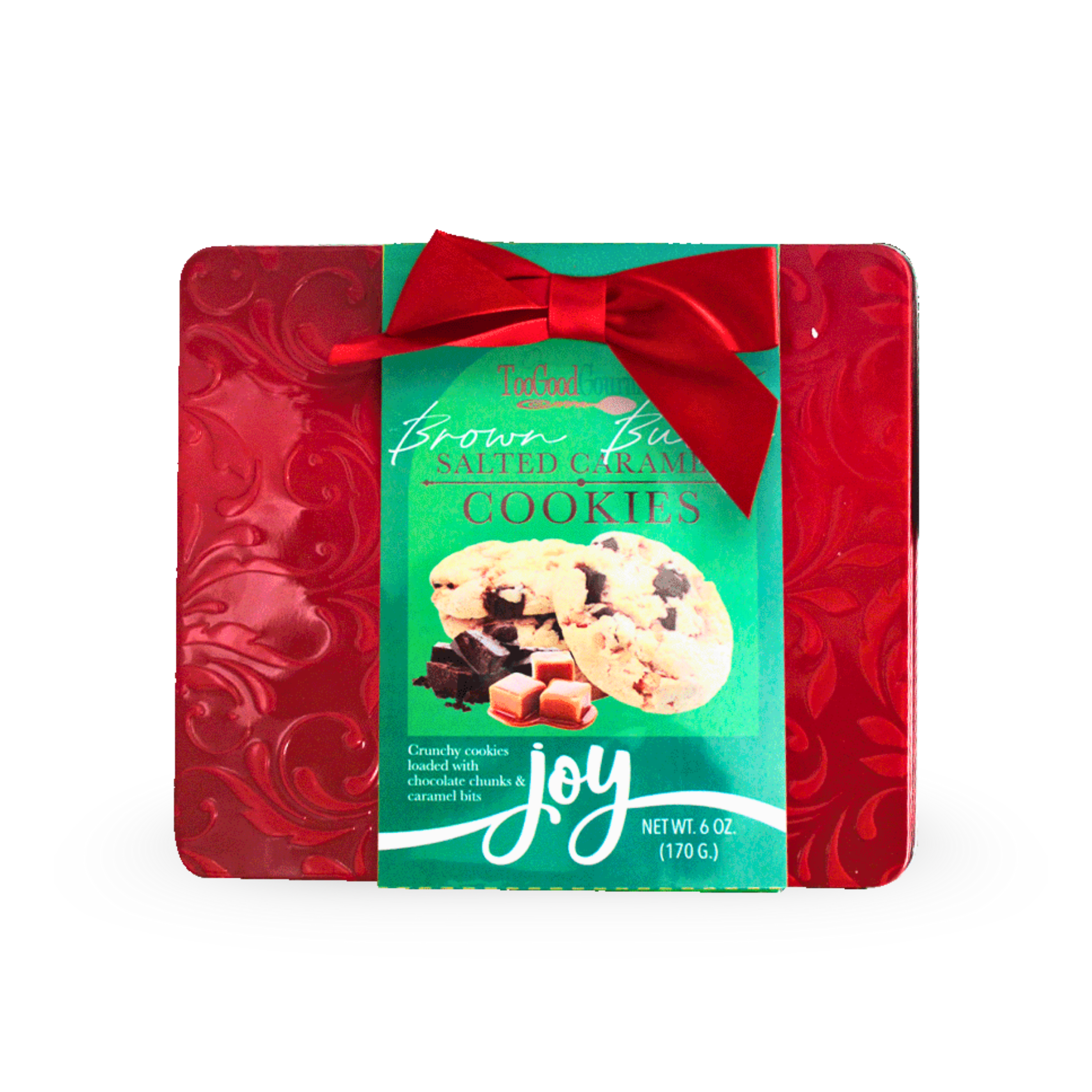 Elegant Tins - Salted Caramel &amp; Cranberry Pistachio Cookies