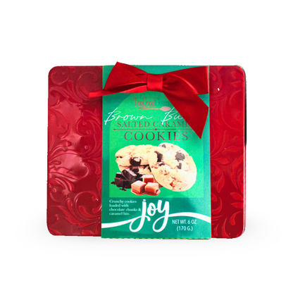 Elegant Tins - Salted Caramel &amp; Cranberry Pistachio Cookies