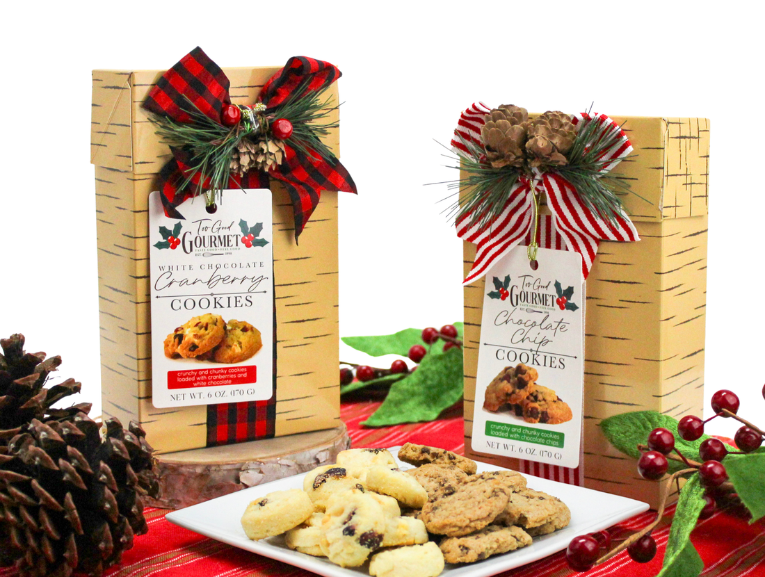 Holiday Birch Present Cookie Box