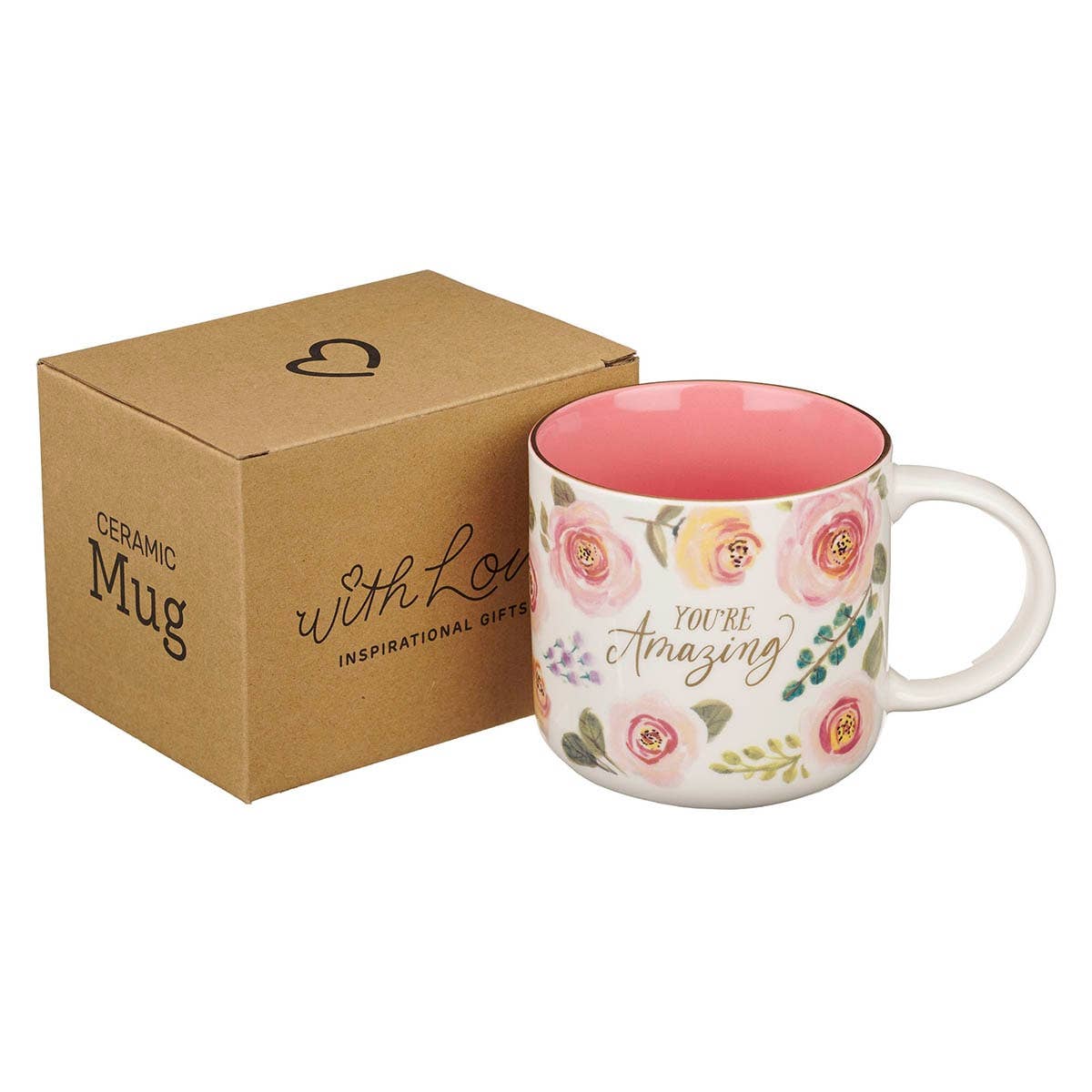 Mug Pink Floral You&