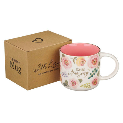 Mug Pink Floral You&