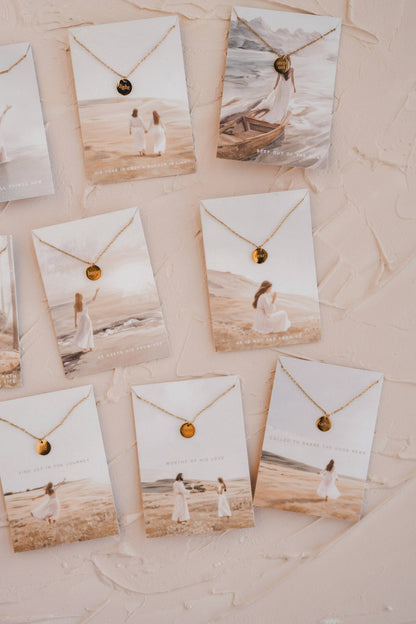 Step Out Disc Necklace | Christian Jewelry