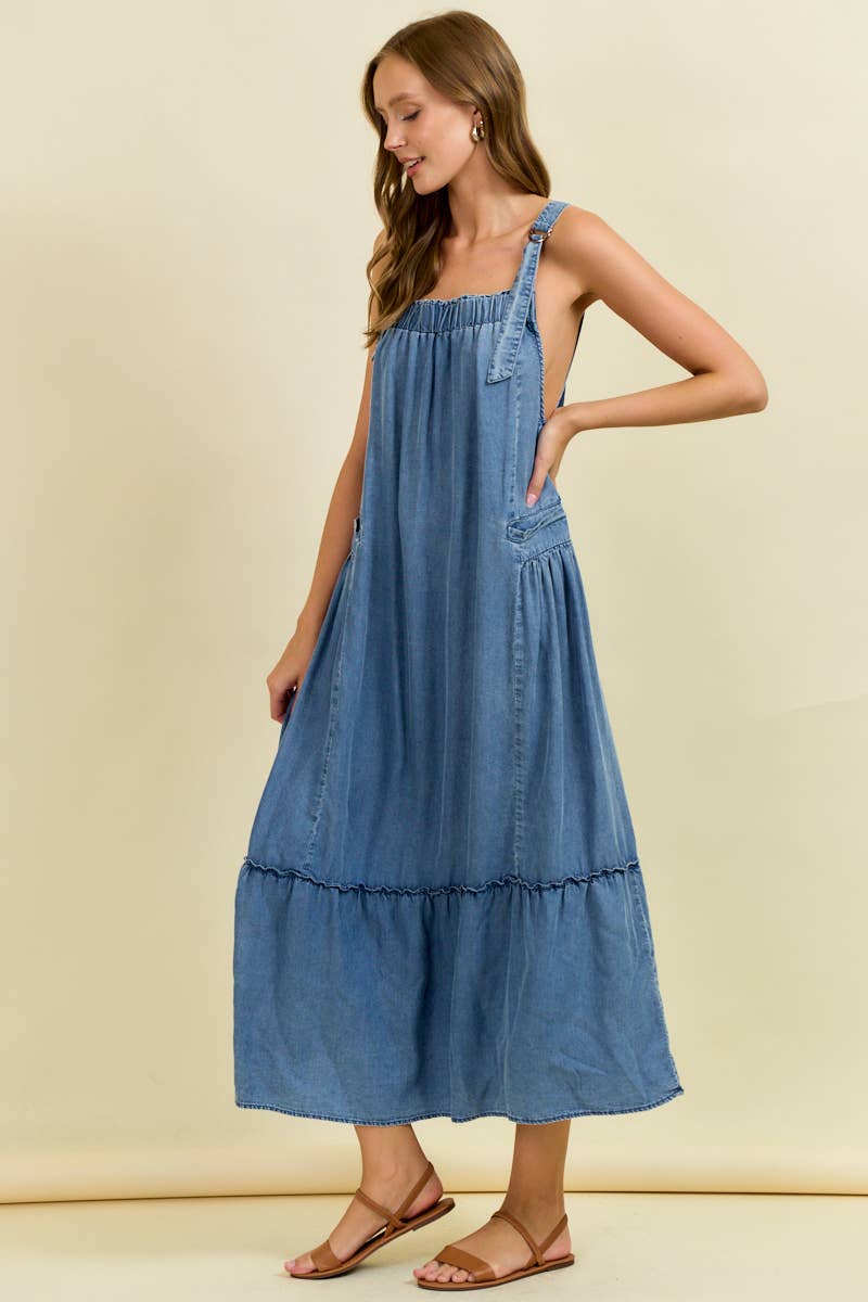 Josephine Maxi Overall Dress