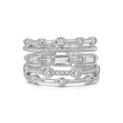 Layered Statement Ring