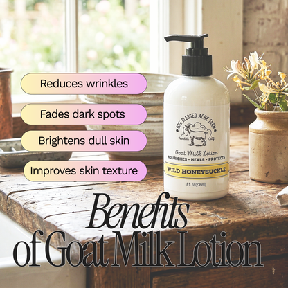 Wild Honeysuckle Goat Milk Lotion