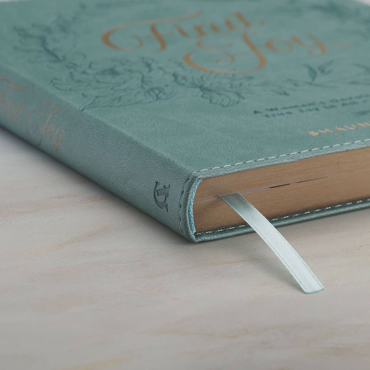 Gift Book Find Joy Faux Leather