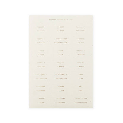 Hosanna Revival Bible Tabs: Gold Foiling