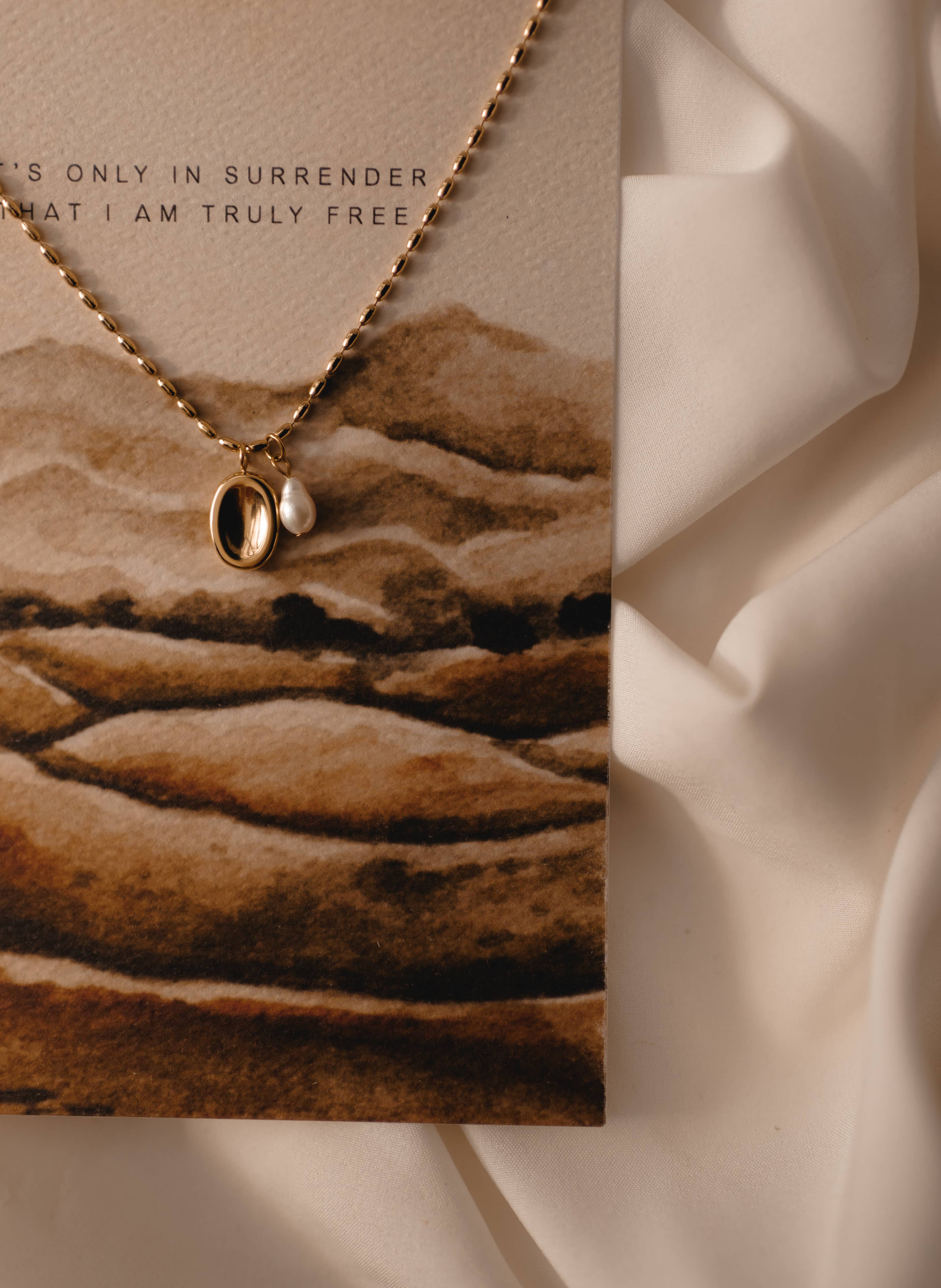 Relinquishing Control | Christian Necklace